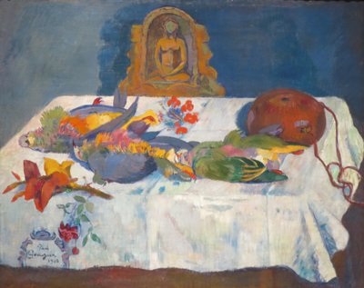 Still Life with Exotic Birds I by Paul Gauguin